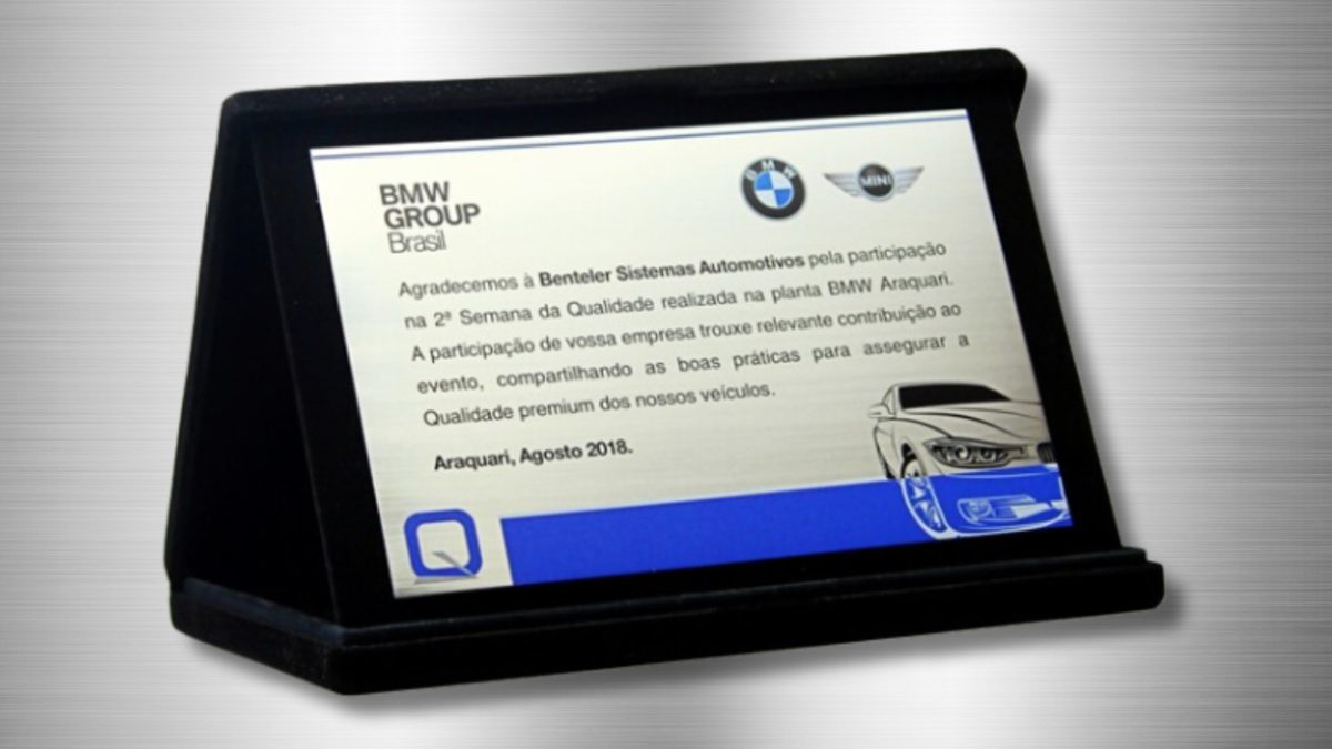 Placas de Homenagem em aço — Art'Aço